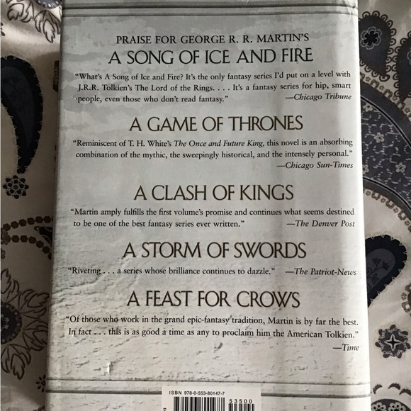 Book by George R R Martin A Dance With Dragons - Picture 2 of 4